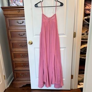 Free People Dusty Pink Maxi Dress